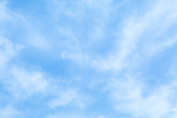 sky background with clouds.