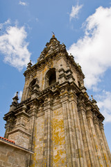 Fototapeta na wymiar cathedral in Santiago de Compostela, Spain