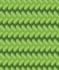 Gradient green rhombus background