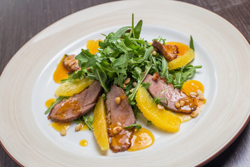 Duck Breast with Orange