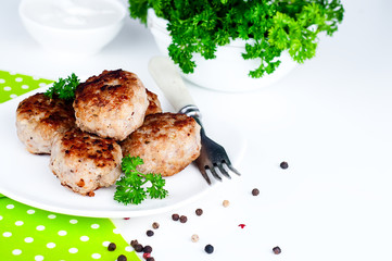 homemade fried cutlets