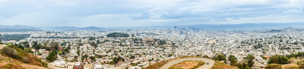 San Francisco cityscape, USA