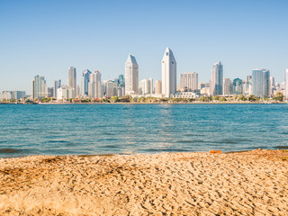 San Diego cityscape, USA