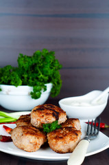 homemade fried cutlets