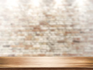 Empty bright interior. 3D render