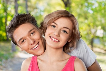 Naklejka premium Couple.