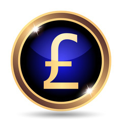 Obraz premium Pound icon
