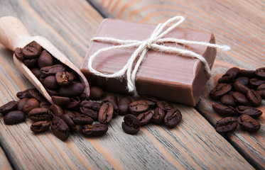 handmade coffee scented soap