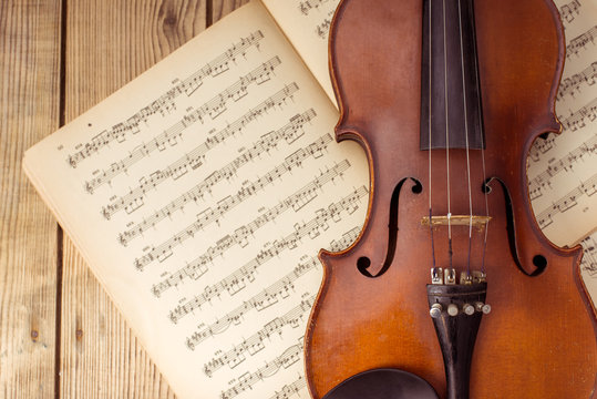Music instrument violin