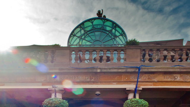 Panning time-lapse at Covent Garden in London