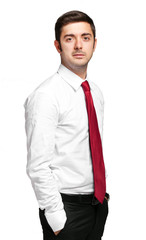 Young businessman portrait
