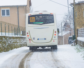 transport d'enfants/car
