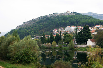 Fototapeta na wymiar View the outskirts of Trebinje
