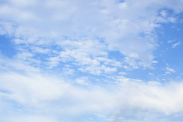 Blue sky / Blue sky with clouds use as background.