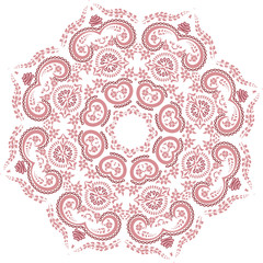 Mandala ethnic indian illustration design