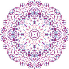 Mandala ethnic indian illustration design