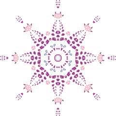 Mandala ethnic indian illustration design