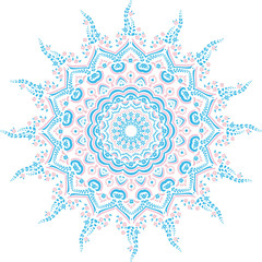 Mandala ethnic indian illustration design