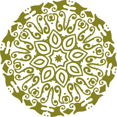 Mandala ethnic indian illustration design