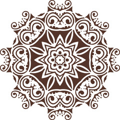 Mandala ethnic indian illustration design