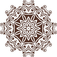 Mandala ethnic indian illustration design