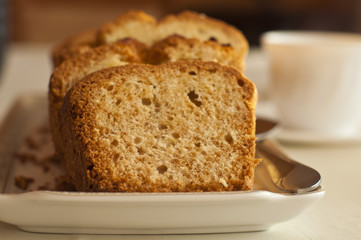 Cake on a table - homemade pastry