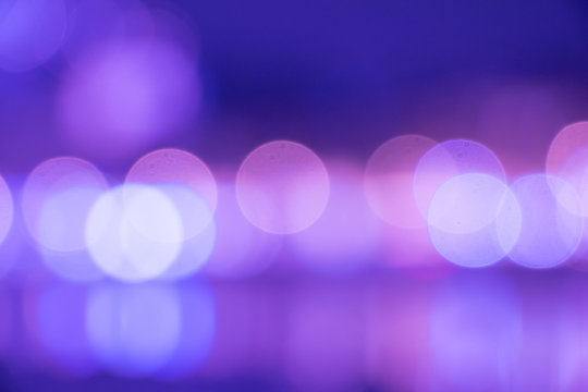 Hintergrund Lichtpunkte, unscharf, violett
