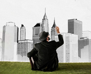 Fototapeta premium My own city