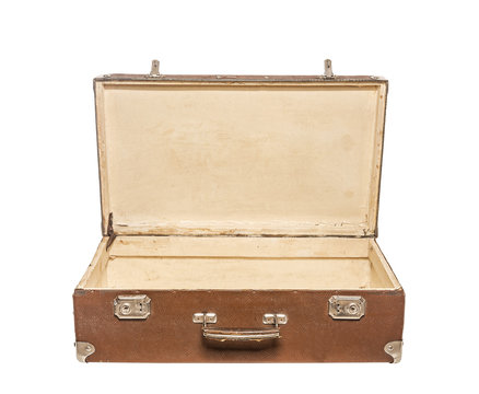 Old Open Suitcase.