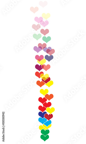 "Live Stream Hearts" Stock image and royalty-free vector files on