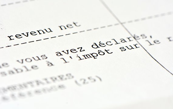 impots sur le revenu , revenu d&eacute;clar&eacute;