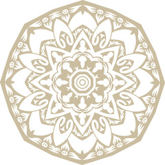 Mandala ethnic indian illustration design