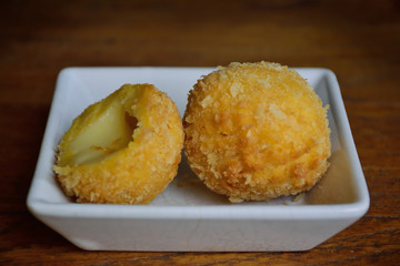 Deep Fried Cheese Balls