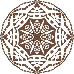 Mandala ethnic indian illustration design