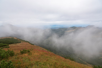 Fototapeta premium Mountains Tatras - trip in the clouds