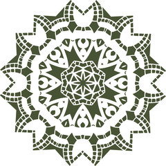 Mandala ethnic indian illustration design
