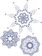 Mandala ethnic indian illustration design