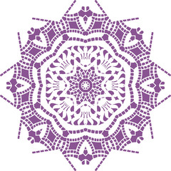 Mandala ethnic indian illustration design