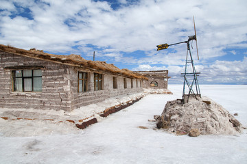 solny hotel na Salar de Uyuni w Boliwii