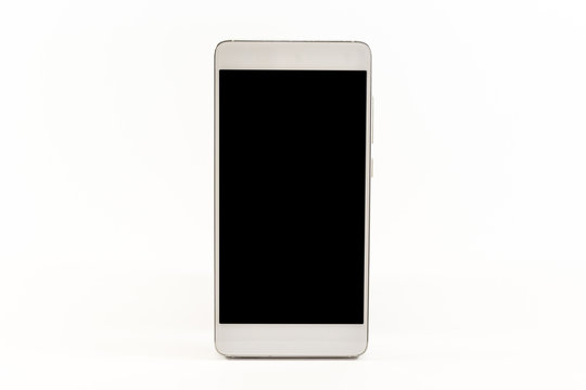 Smart phone on white background