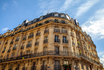 Fototapeta na wymiar Old French traditional architecture