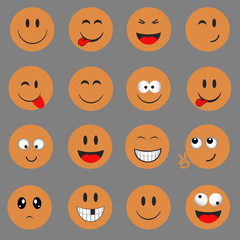 Fototapeta premium Emoticons