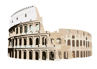 Colosseum in Rome, Italy