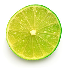 Half of lime