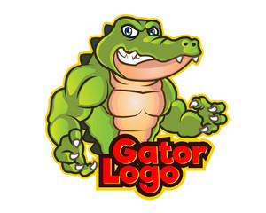 Obraz premium Gator Logo