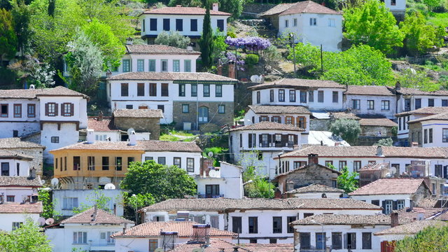 Timelapse of Sirince Village, izmir, Turkey