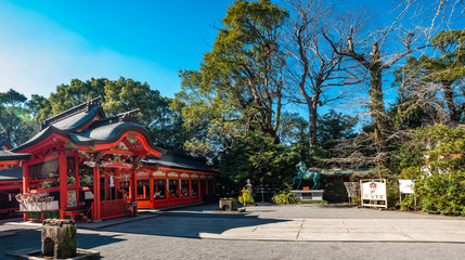 Fototapeta premium 枚聞神社_鹿児島指宿市