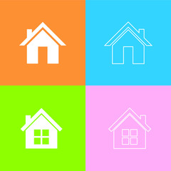 House icon set
