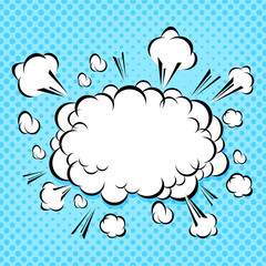 Comic Speech Bubble, Cartoon