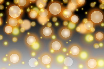 Colorful defocused circles light abstract bokeh background